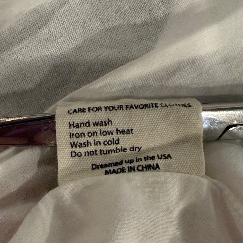 9D. Vtg Smallwoods HTF OG SweetHoney 12mo Linen/Cotton Pinafore Dress & Bloomers - Picture 8 of 8